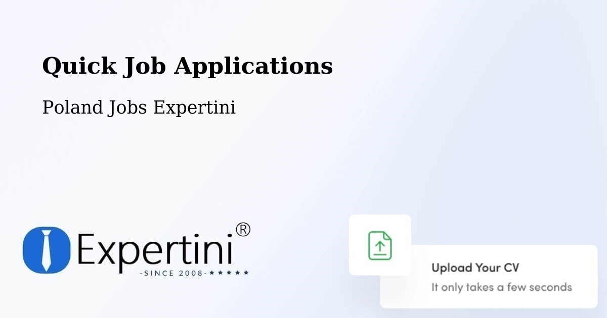 Quick Apply Feature – Tryńcza - Poland Jobs Expertini