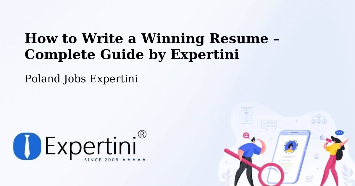 Resume Writing Guide for Job Seekers – Tryńcza - Tryńcza, Poland Jobs Expertini